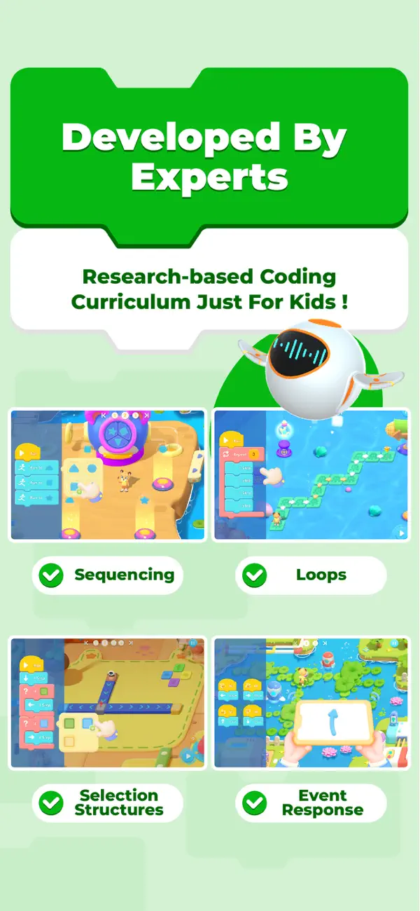 #3. bekids Coding - Code Games (iOS) Ved: Bekids.com