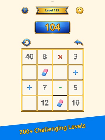 Math Brains - Slide to Solve iPad screenshot