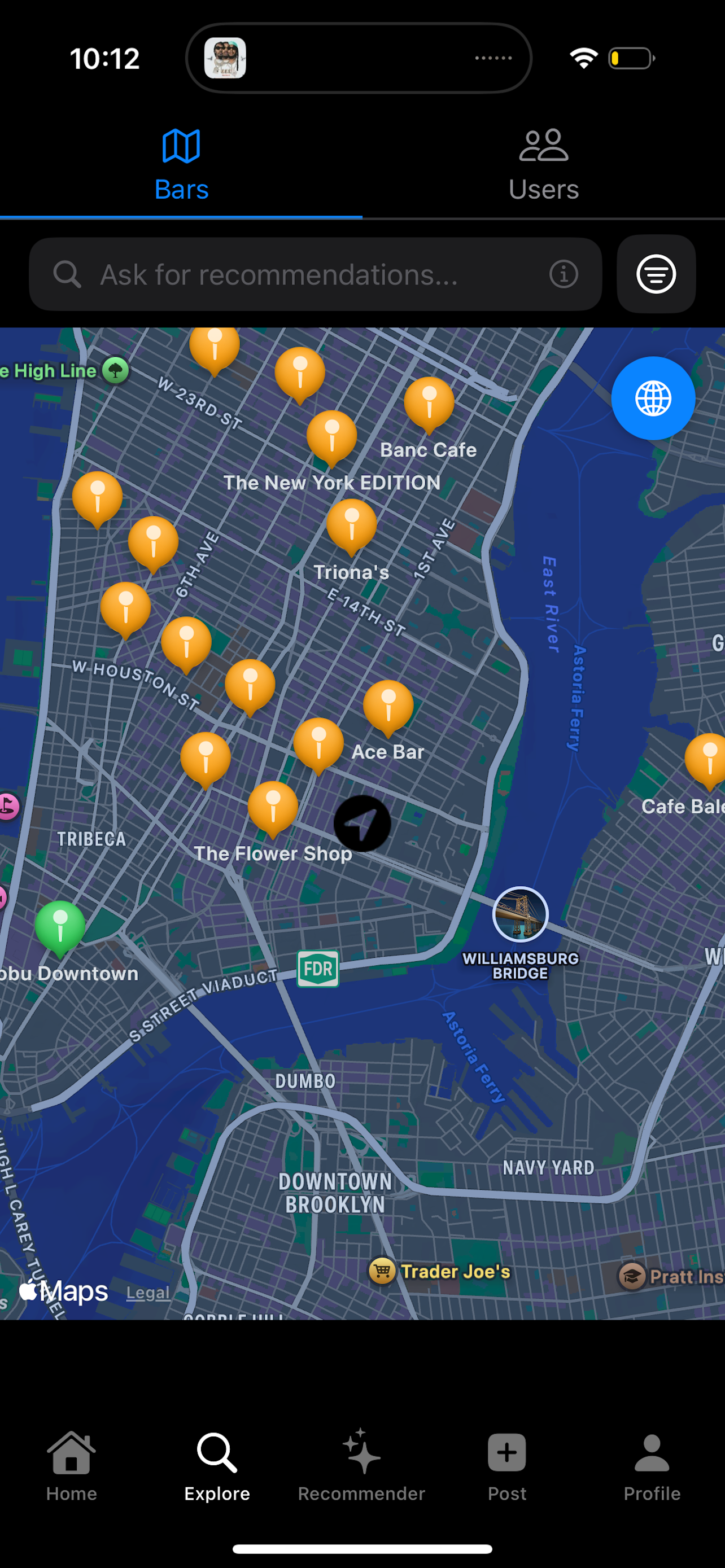 Clink - Your Social Scene screenshot 2