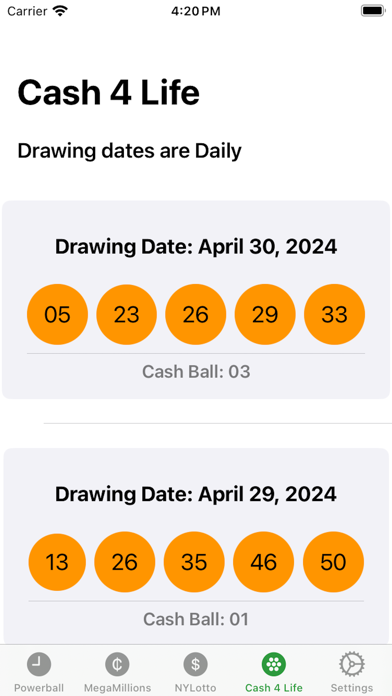 Pree - Lottery Screenshot