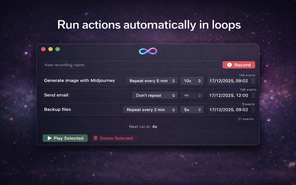 #2. MacroLoop (macOS) Göre: Henrique Bersani