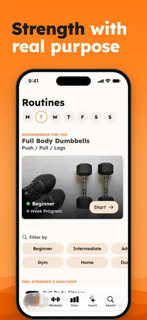 Strength Workouts - Training screenshot 1