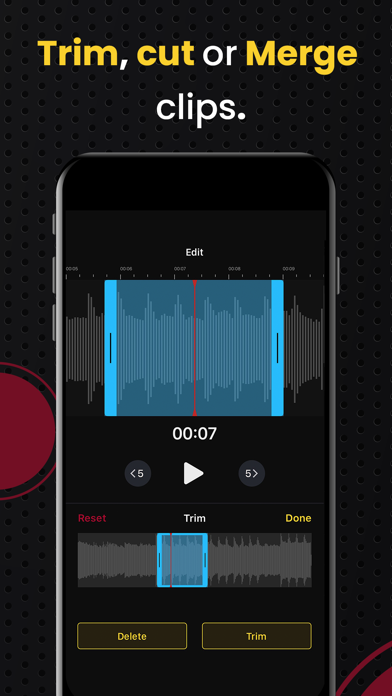 AudiOn: Voice Recorder & Memos Screenshot