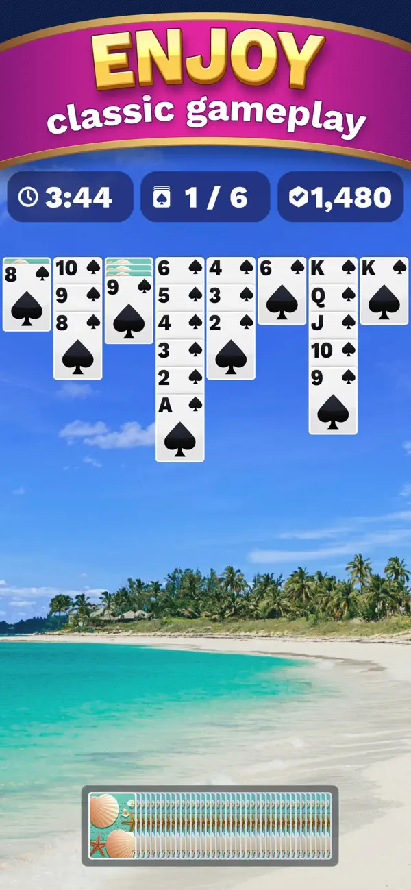 Screenshot #2 pour Spider Solitaire Cube