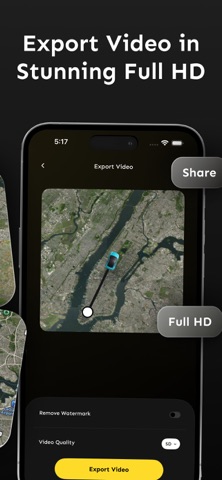 Travel Animator 3D Video-TripQ iPhone screenshot