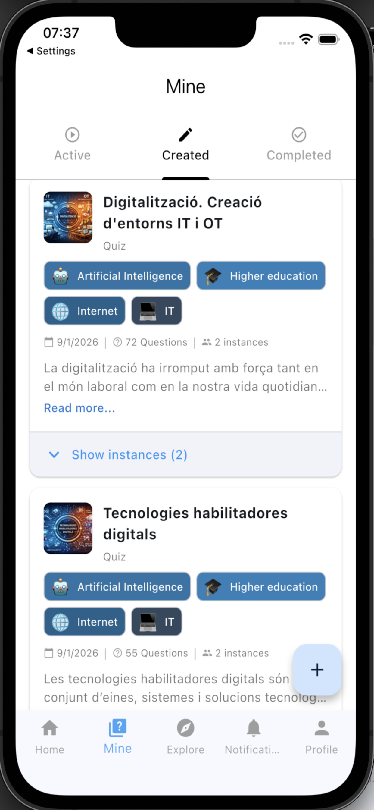 Quezmo screenshot 2