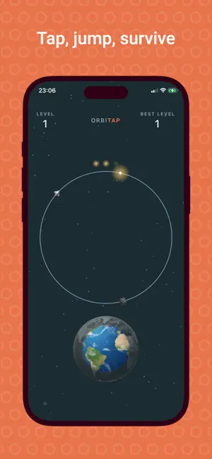 OrbiTap: Space Jump Arcade screenshot 1