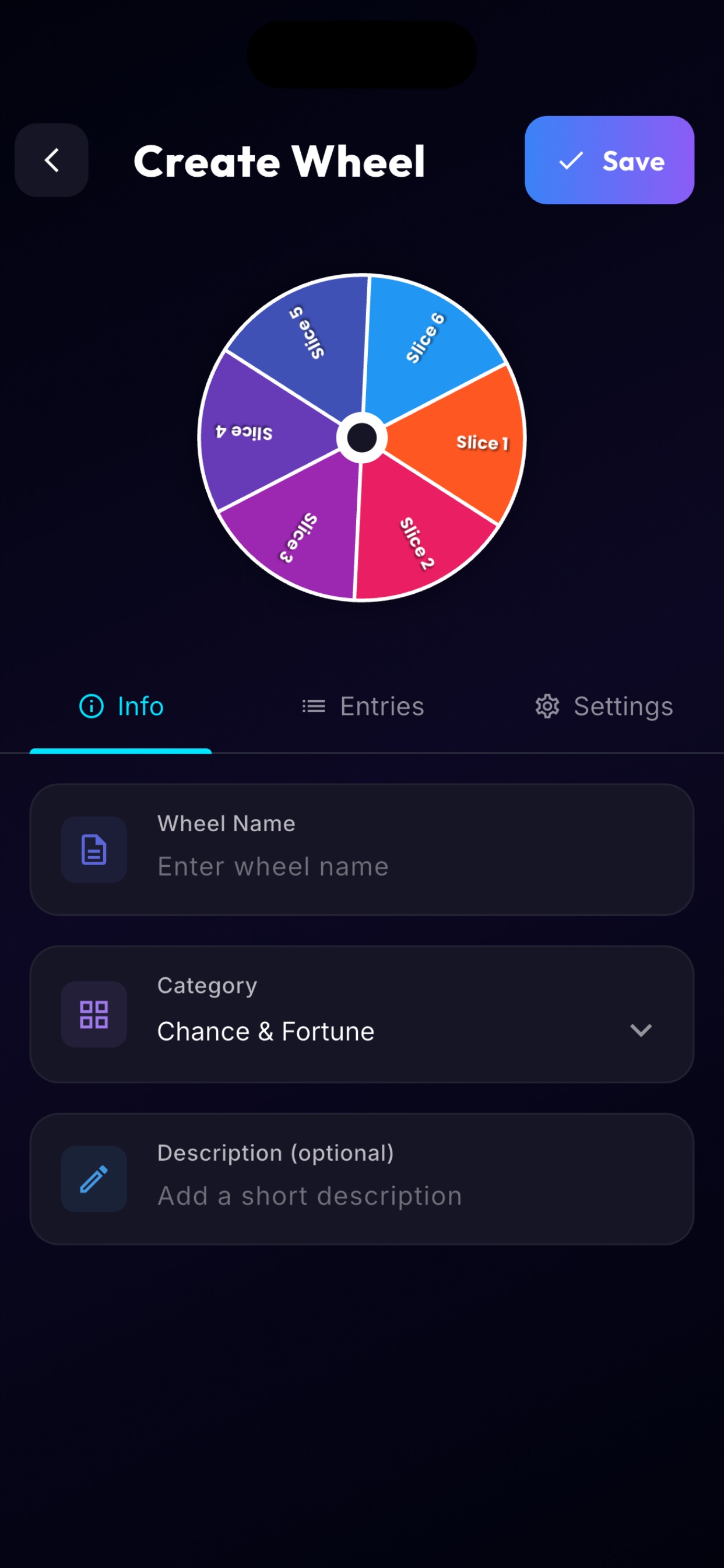 Screenshot 5 of Spinny: Wheel of Choices