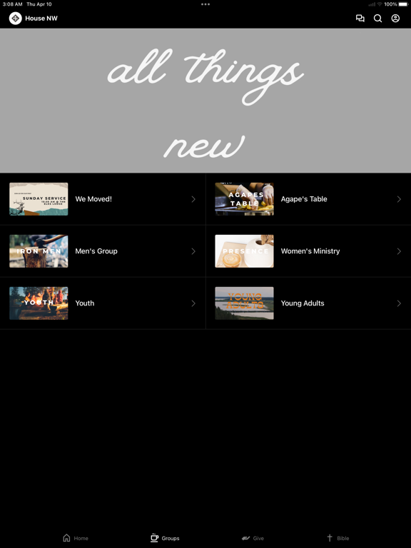 House NW iPad screenshot 2 - Education app
