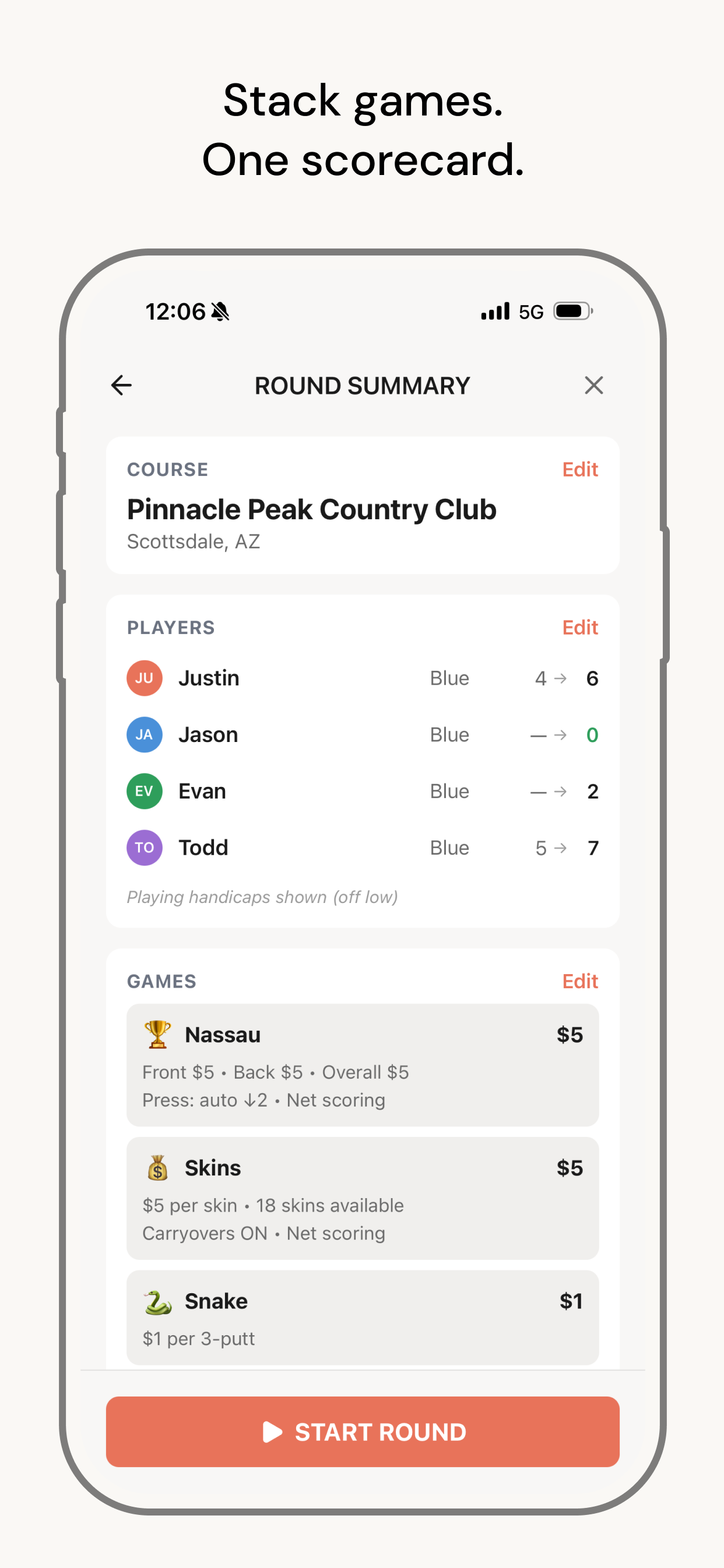 Stick: Golf Betting