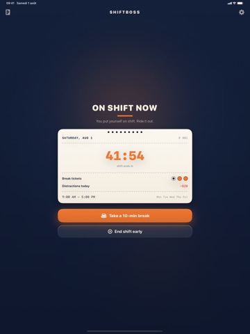 FocusBoss: App Blocker iPad screenshot