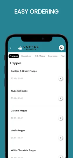 Coffee Monster iPhone Screenshot 4
