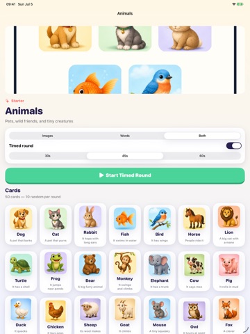 Guessyroo: Kids Guessing Game iPad screenshot