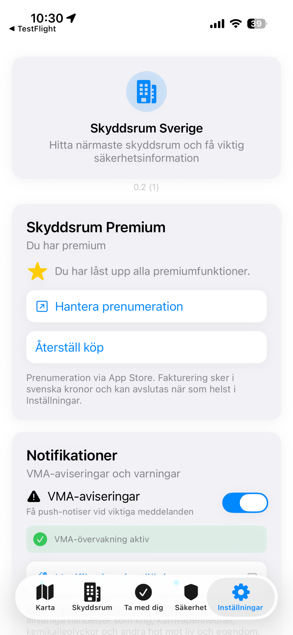 Shelters Sweden