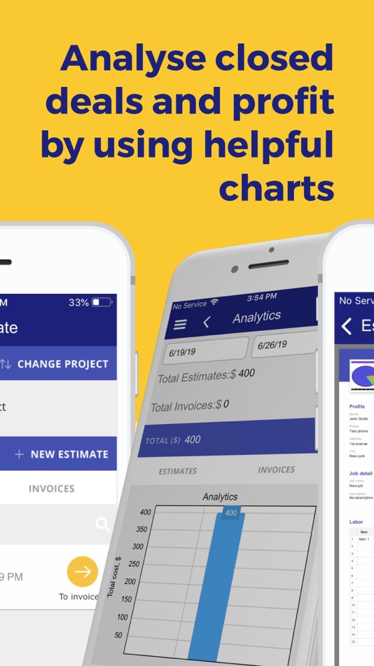 #4. Construction Estimator App (iOS) 由: Snappii