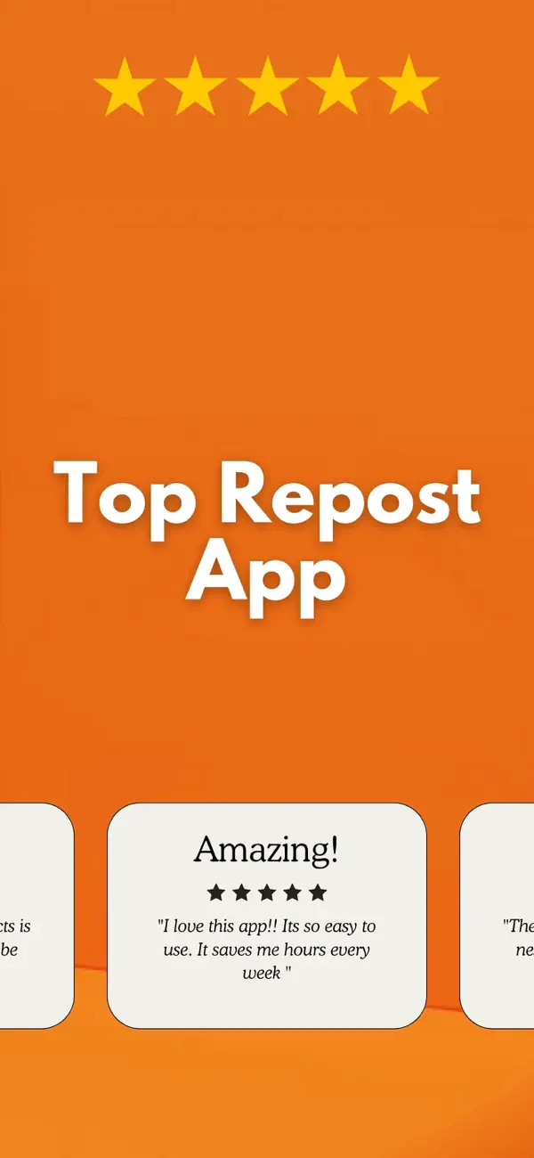 Screenshot #1 pour Repost AI: For Stories, Reels