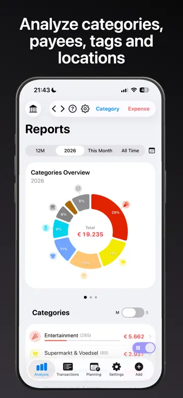 MyExpenz: Budgets & Expenses screenshot 3 of 9