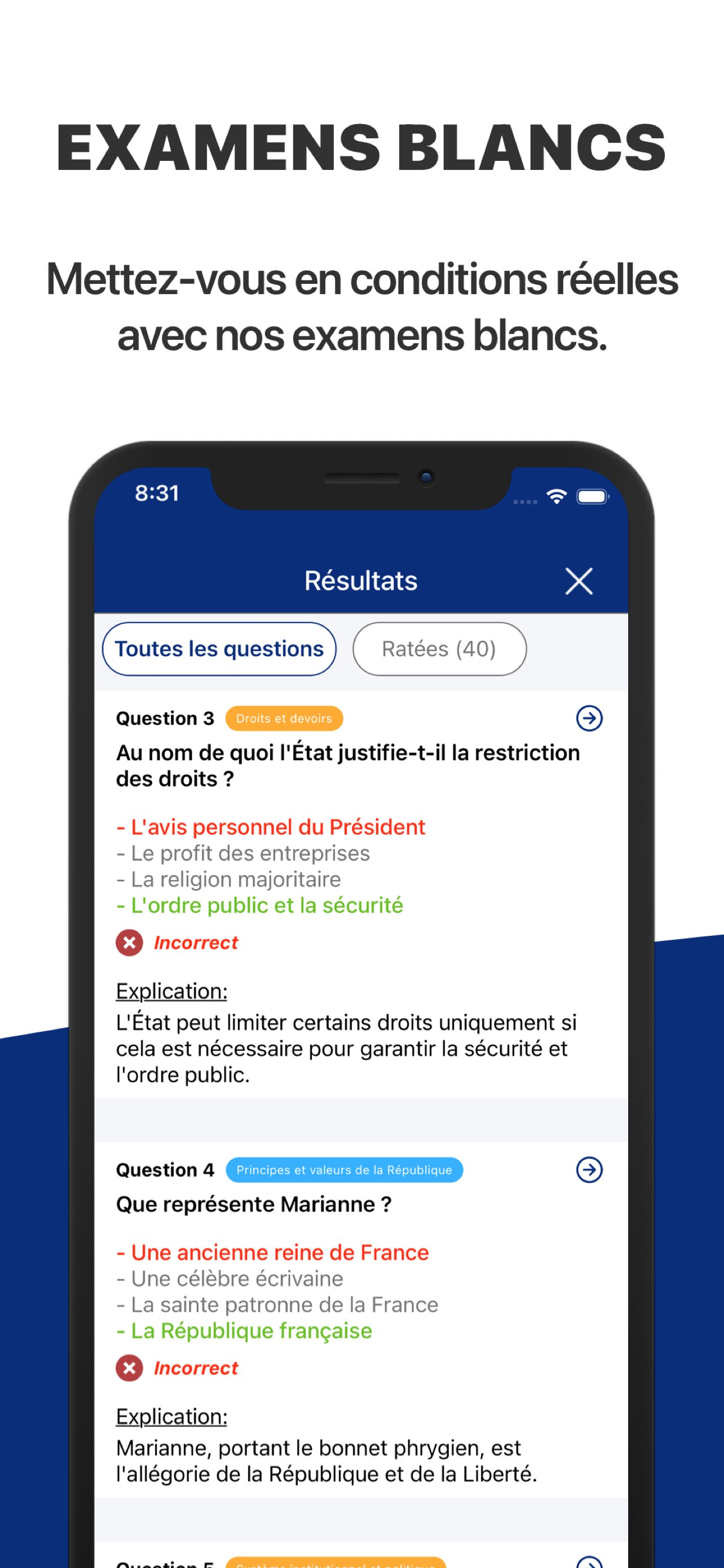 Examen Civique Français 2026