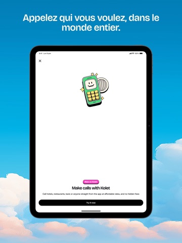 Kolet: eSIM de voyage iPad screenshot 3