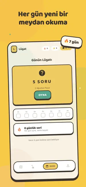Lügat: Türkçe Kelime Oyunu screenshot 3