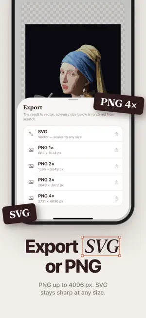 AI Vectorize Image to SVG, PNG screenshot 4