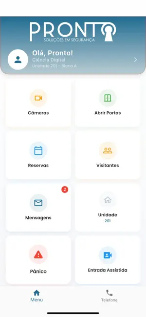 Pronto Portaria Virtual screenshot 1