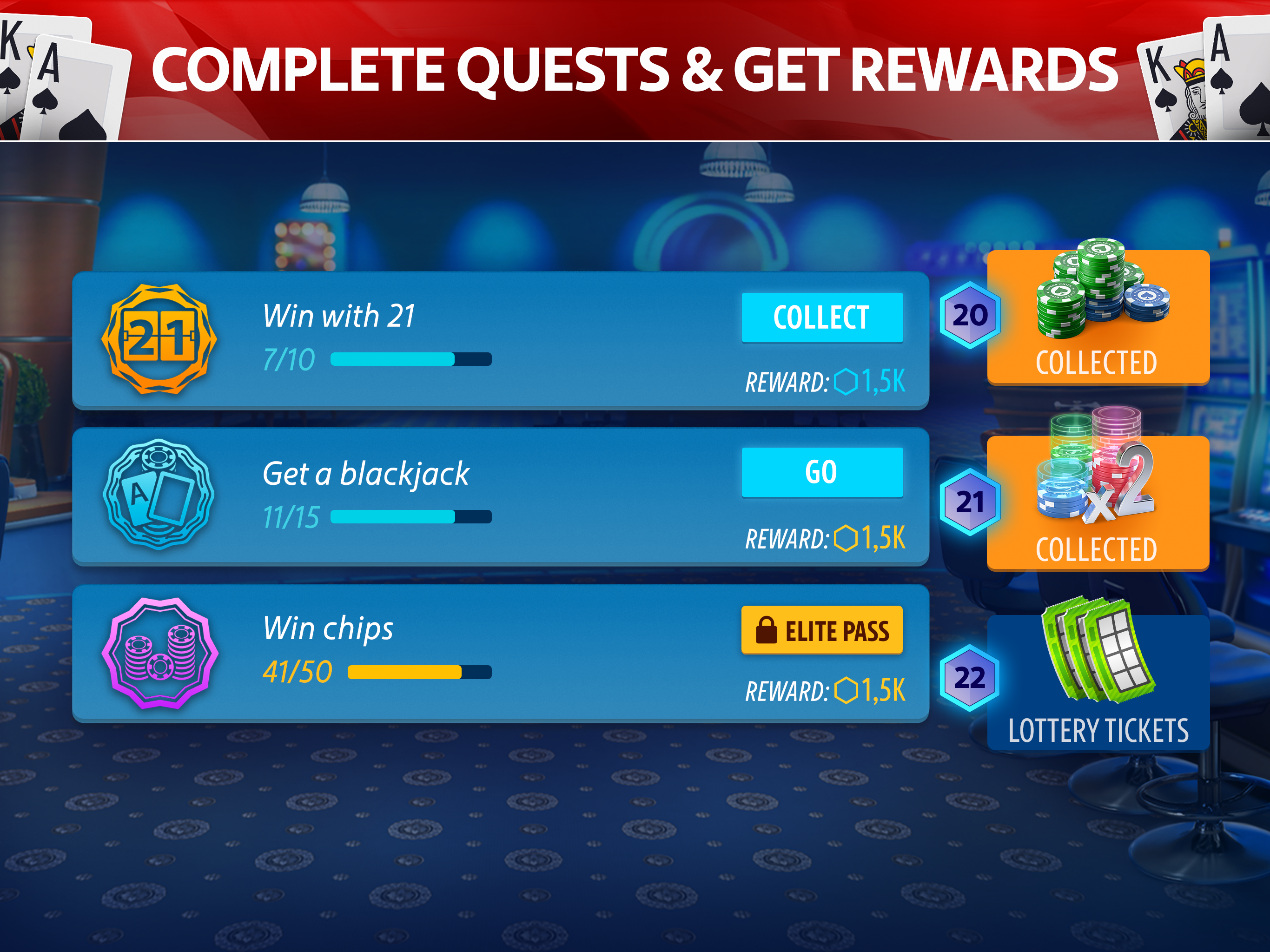 Blackjack 21: Blackjackist screenshot 17