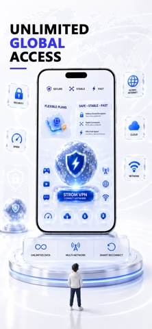 Strom VPN - safe,stable Screenshot 6 of 7