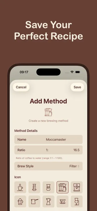 Coffee Calculator: Brew Ratios screenshot 3 of 4