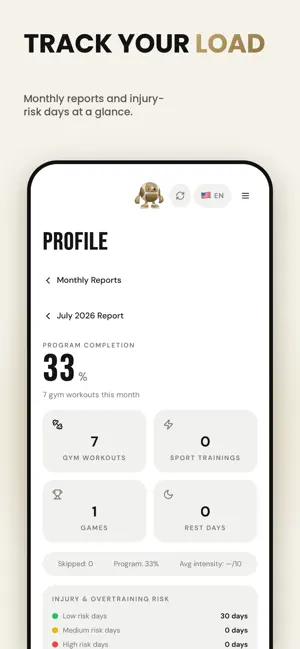 AthWay: Athlete Workout Plan screenshot 4