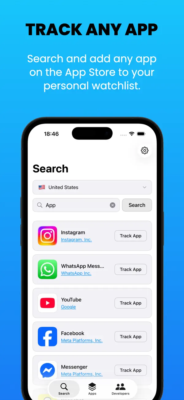 #1. Developer & App Tracker (iOS) Tekijänä: Furkan Alcik