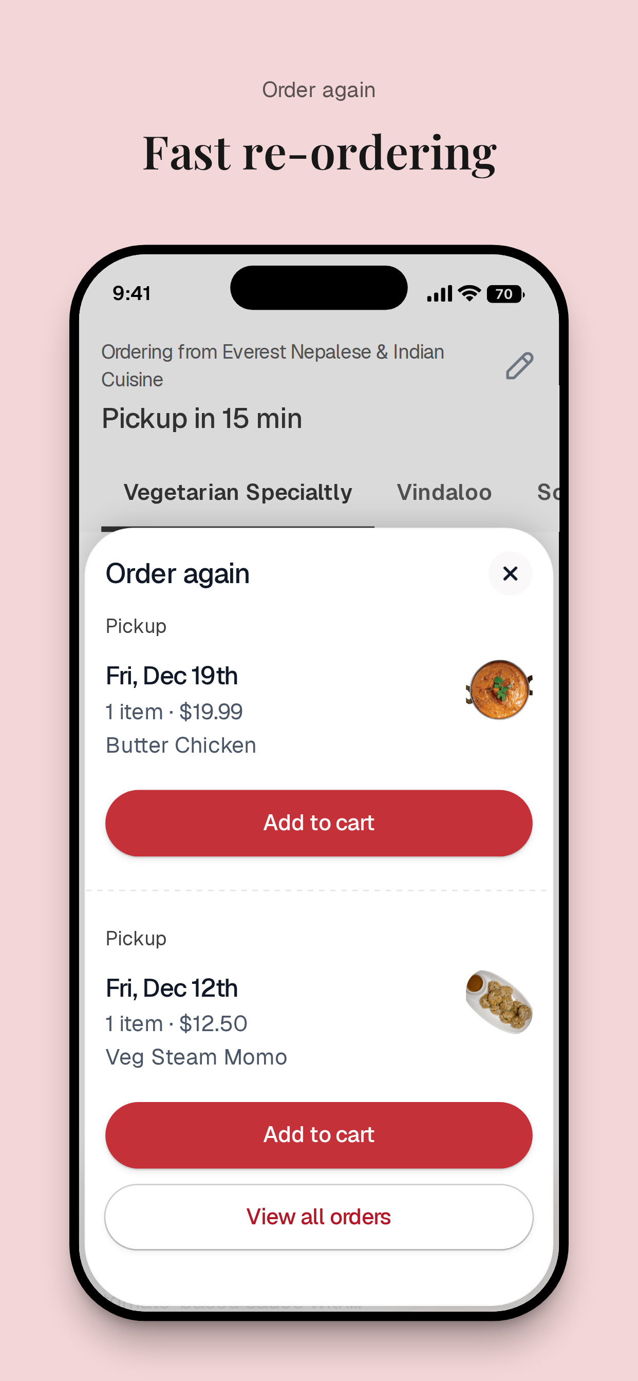 Everest Cuisine screenshot 4