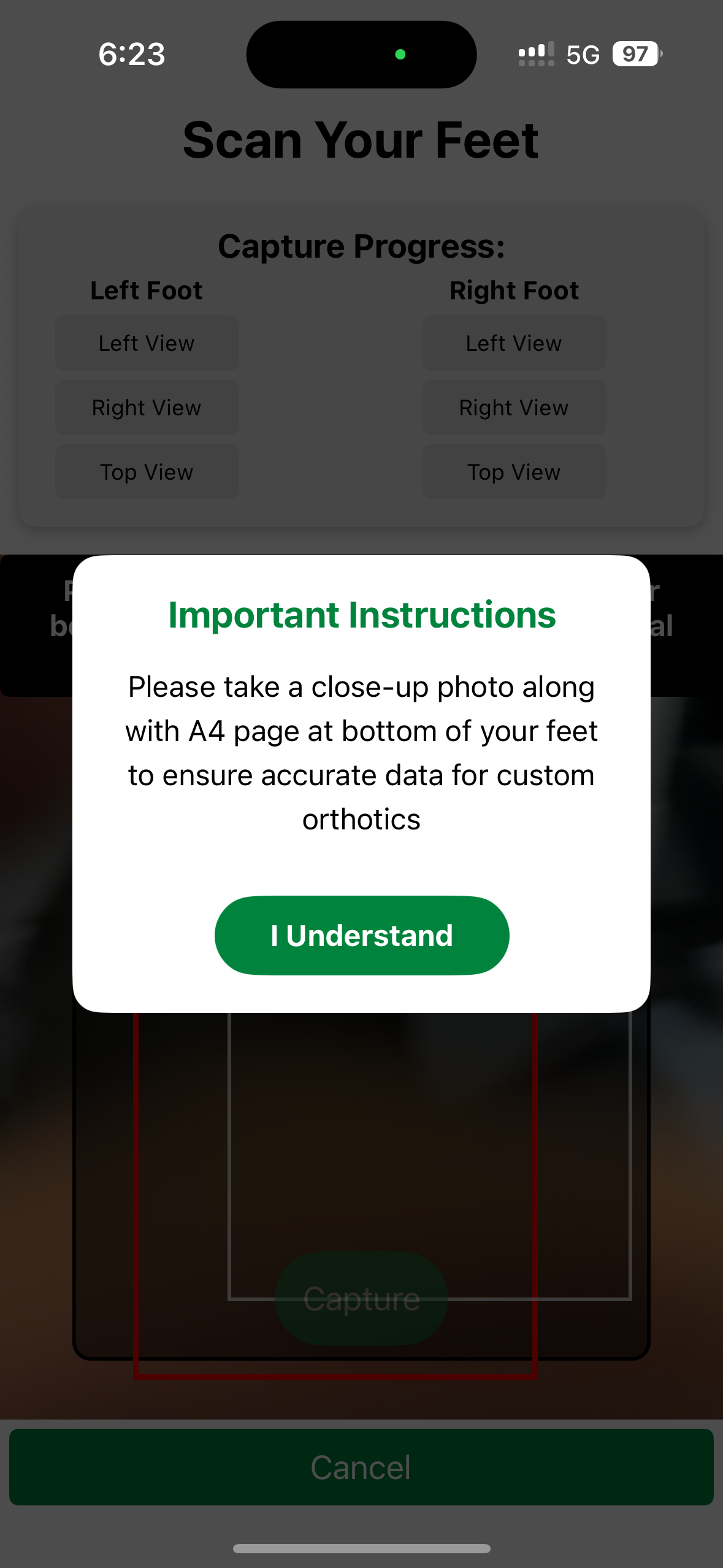 MyFootFirst Business screenshot 8