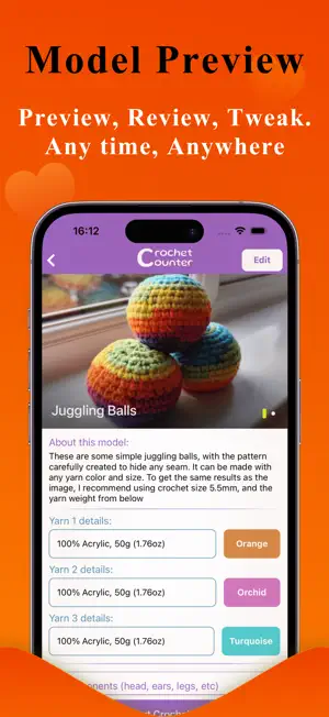 Crochet Counter screenshot 2