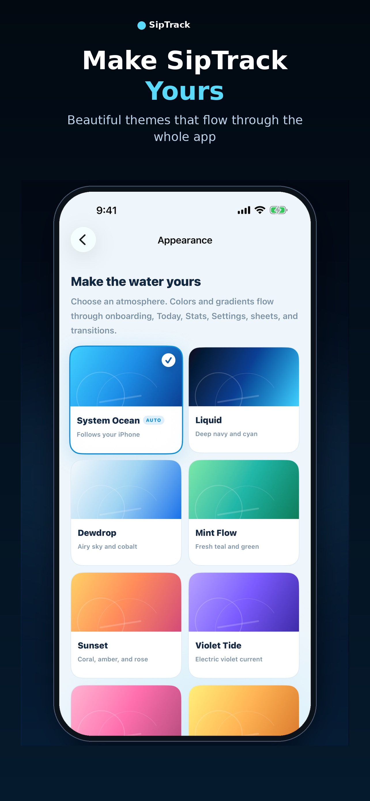 Screenshot 6 of SipTrack: Water Tracker
