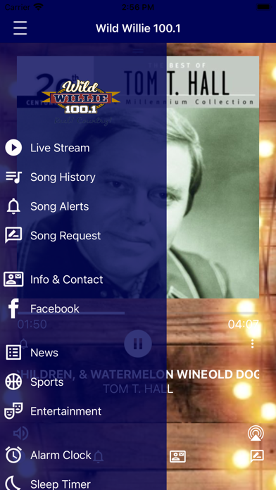 Wild Willie 100.1FM Screenshot 2 - AppWisp.com Wild Willie 100.1FM Screenshot 2 - AppWisp.com