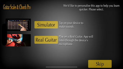 Guitar Scales & Chords Pro Screenshot