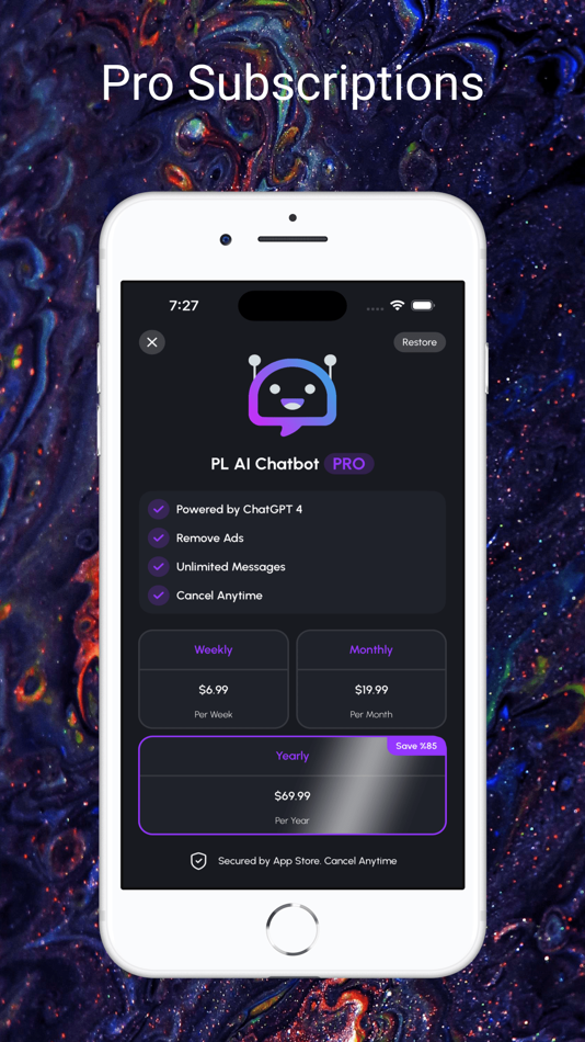 #8. PL AI - Assistant & Chatbot (iOS) 由: Sai Tawng Pha