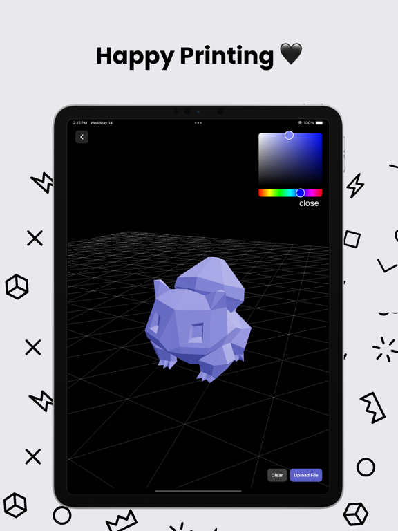 3D GO | 3D Printing Models iPad screenshot 6 - Utilities app