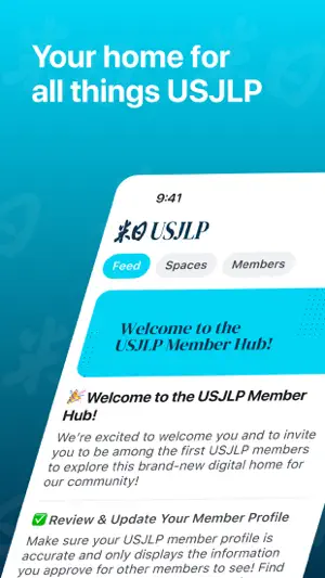 USJLP Member Hub screenshot 1