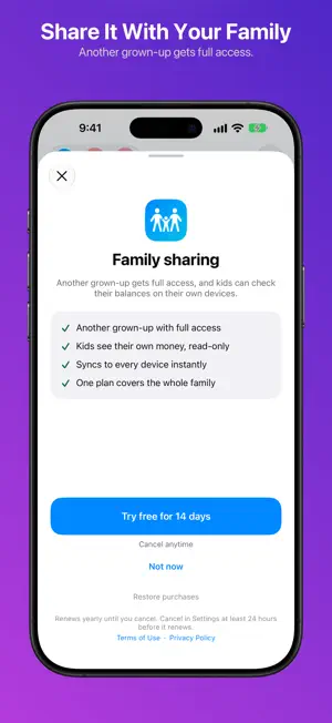Allowance – Family Money screenshot 2