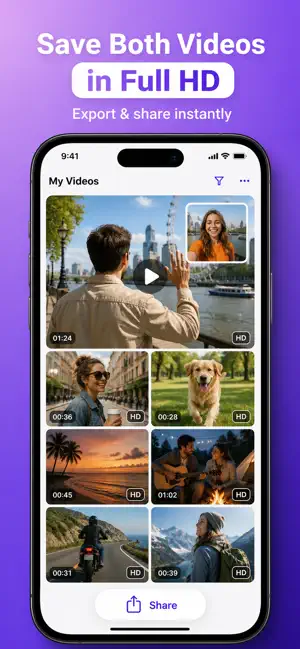Dual Camera Recorder screenshot 3