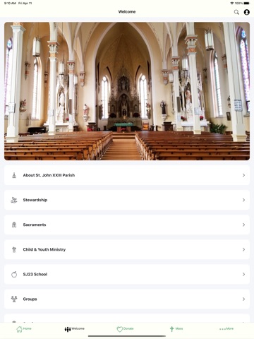 App screenshot