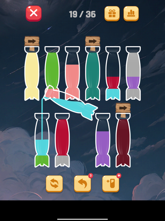 Water Sort Quest iPad screenshot 5 - Games app