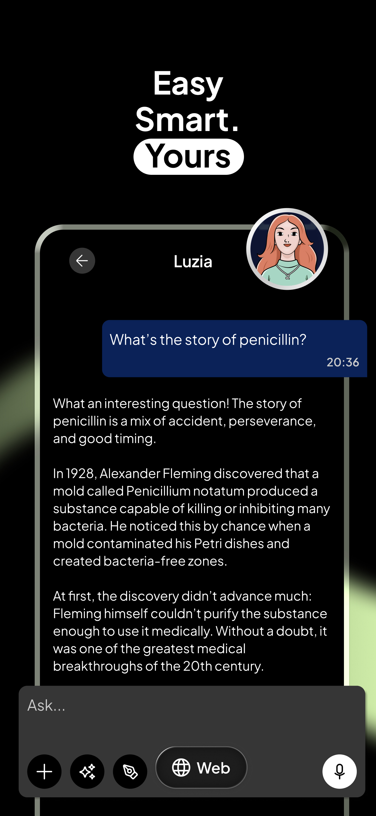 Luzia: Your AI Assistant