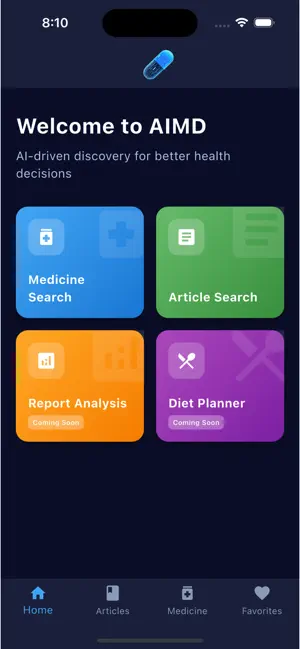 AIMD - AI Medical Discovery screenshot 1
