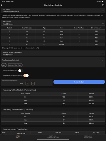 Art of Stat: Machine Learning iPad screenshot