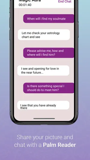 Palm Reader: Live Readings screenshot 3