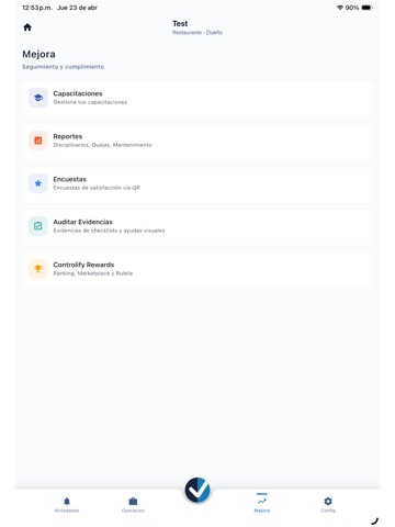 Controlify Business iPad screenshot