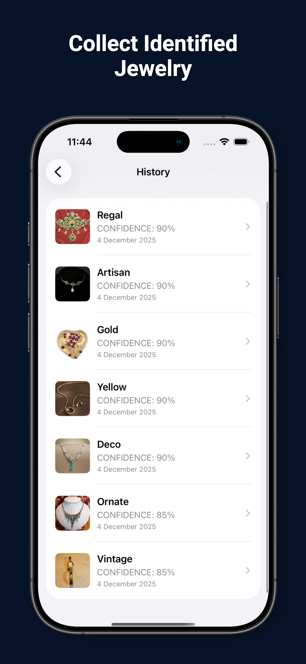 Jewelry Identifier: JewelLens screenshot 5